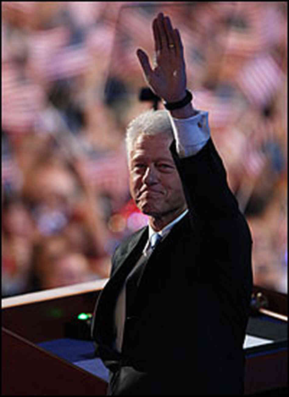 Bill Clinton told the Democratic National Convention that Obama is "ready to lead America."