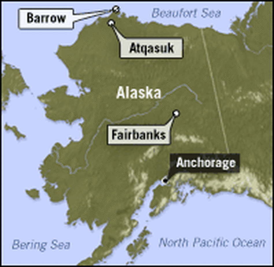 Map of Alaska