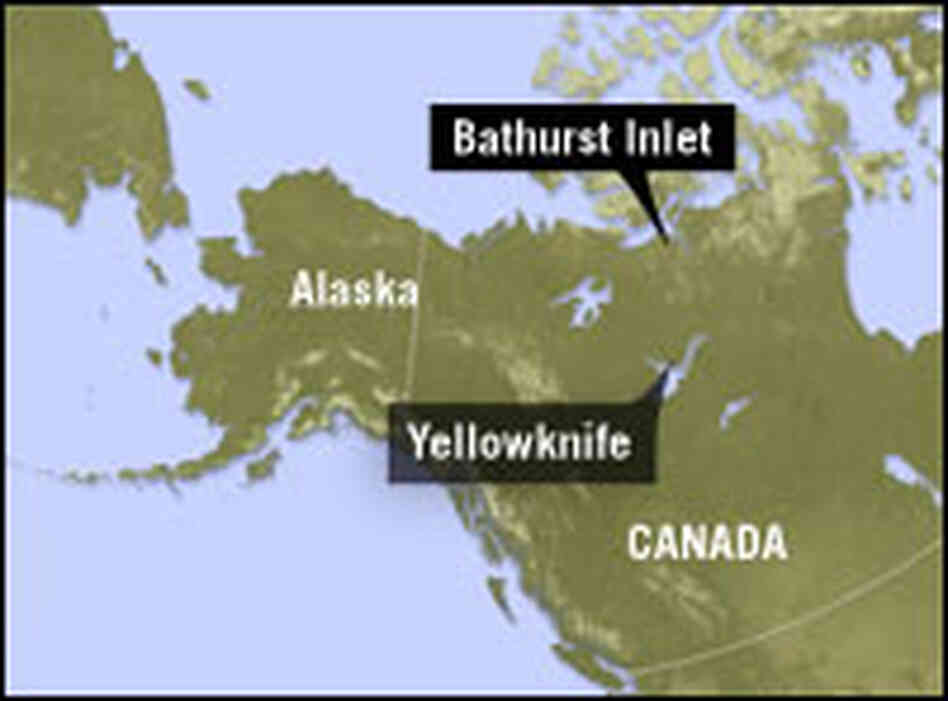 Arctic map