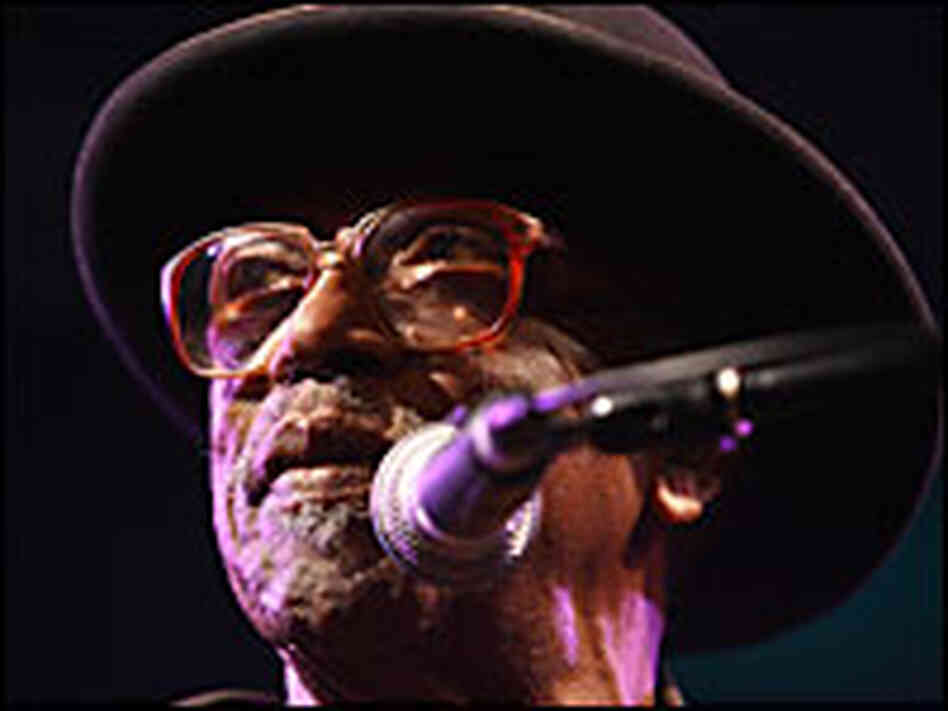 Bo Diddley performs during the West Coast Blues & Roots Festival in Perth, Australia in April, 2007.