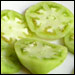 Green tomato slices.