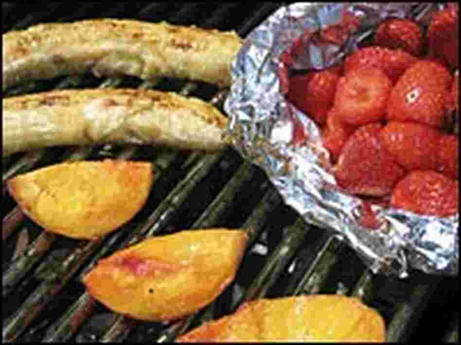 Grilled fruit is the perfect way to conclude a summertime barbecue.
