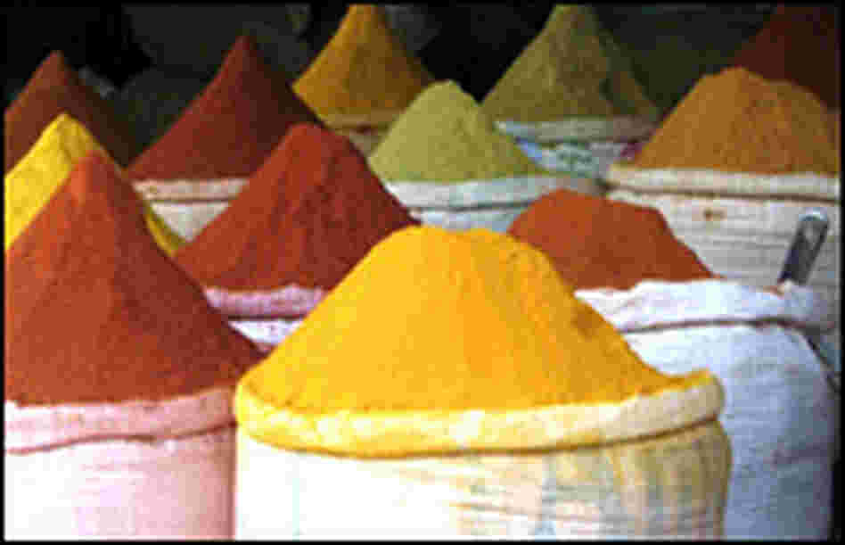 Indian Spices in Sacks Indian Spices in Sacks