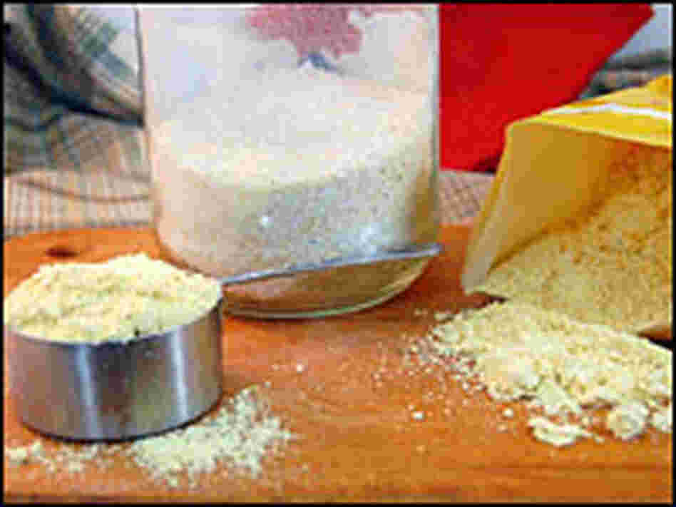 Cornmeal flour