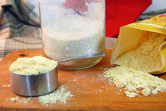Cornmeal flour