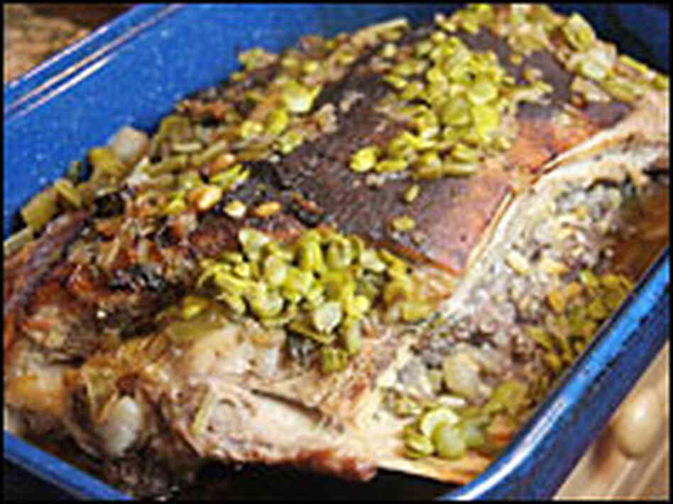 Veal Breast Stuffed with Spiced Ground Meat Veal Breast Stuffed with Spiced Ground Meat