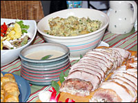 Planning, planning and more planning is the key to cooking for large groups.