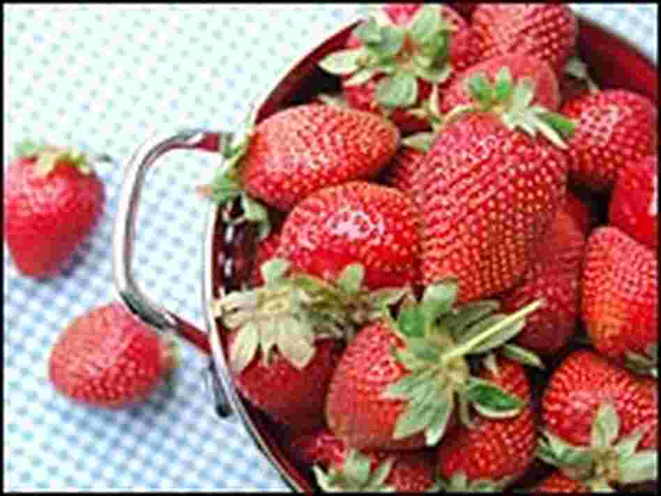Fresh strawberries