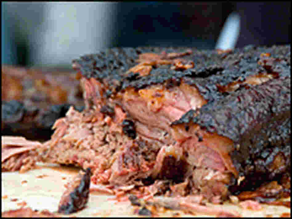 This Texas-style barbecue dish starts with an untrimmed beef brisket