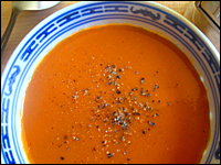 Chilled Roasted Tomato Soup