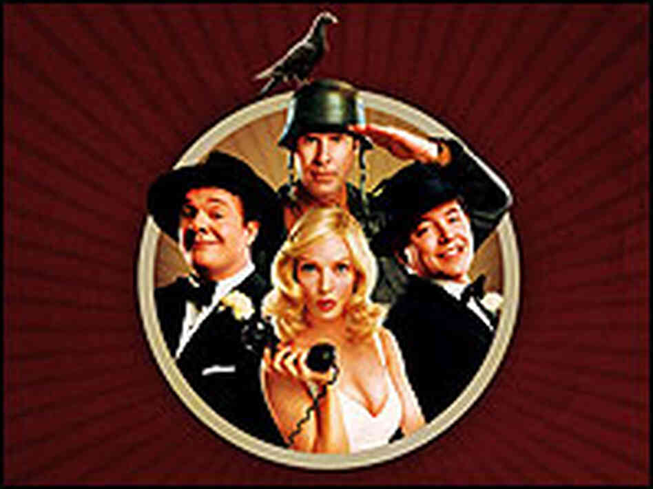 The cast of the Producers includes Nathan Lane, Will Ferrell, Matthew Broderick and Uma Thurman The cast of the Producers includes Nathan Lane, Will Ferrell, Matthew Broderick and Uma Thurman