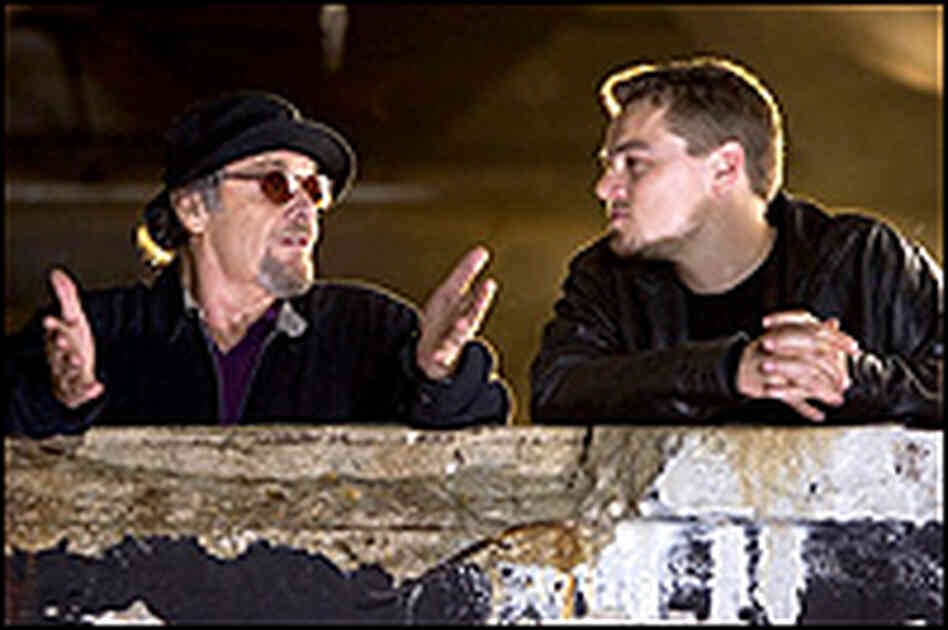 Jack Nicholson and Leonardo DiCaprio in 'The Departed.'