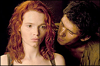 Ben Whishaw smells Rachel Hurd-Wood, the Plum Girl, in 'Perfume'