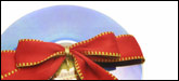 A DVD with a red ribbon