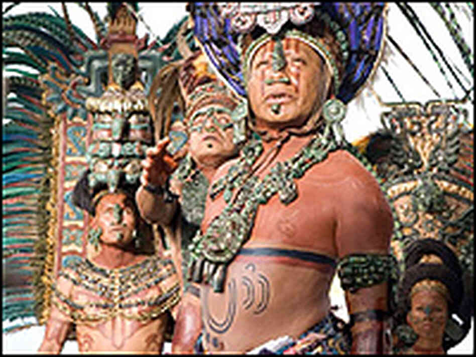 Mayan priests in a scene from Apocalypto Mayan priests in a scene from Apocalypto