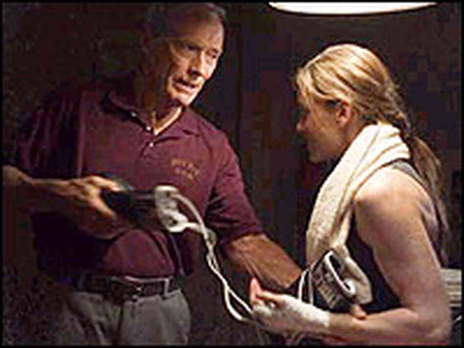 Clint Eastwood and Hillary Swank Clint Eastwood and Hillary Swank