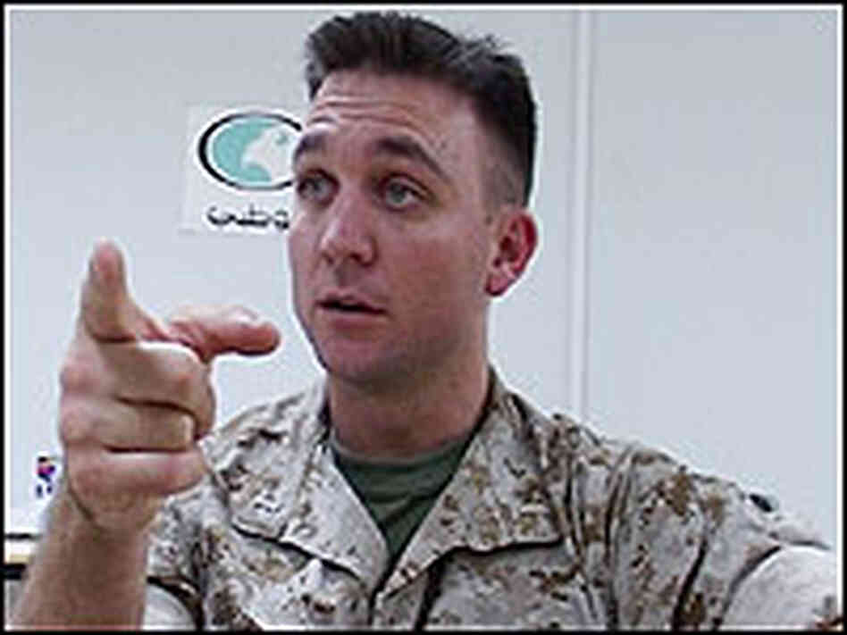 Marine Capt. Josh Rushing Marine Capt. Josh Rushing