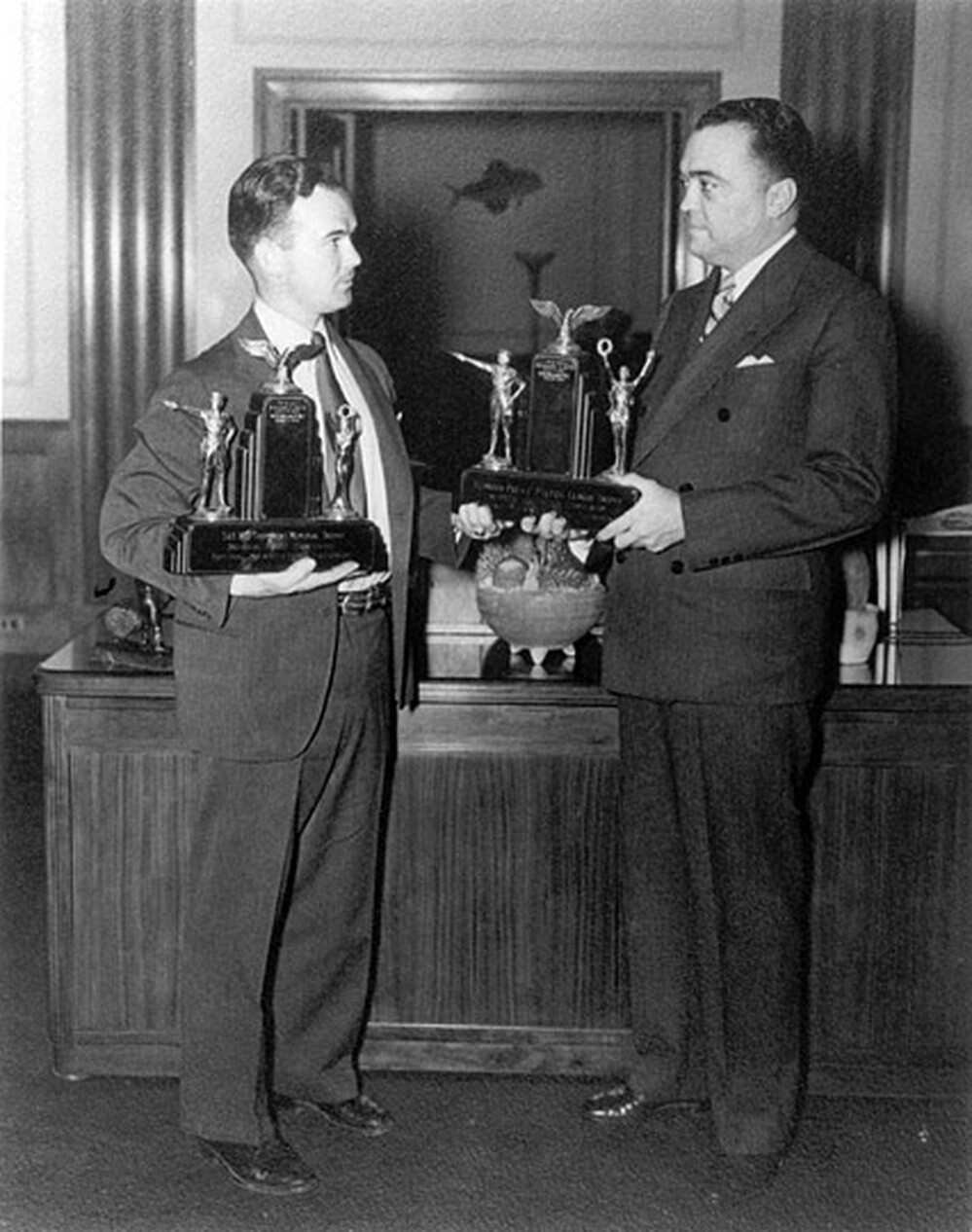 Walter Walsh and J. Edgar Hoover