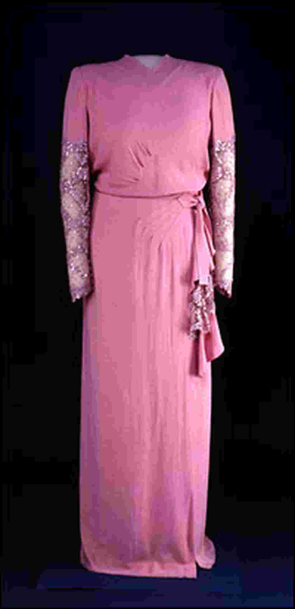 Eleanor Roosevelt's 1945 inaugural reception gown.