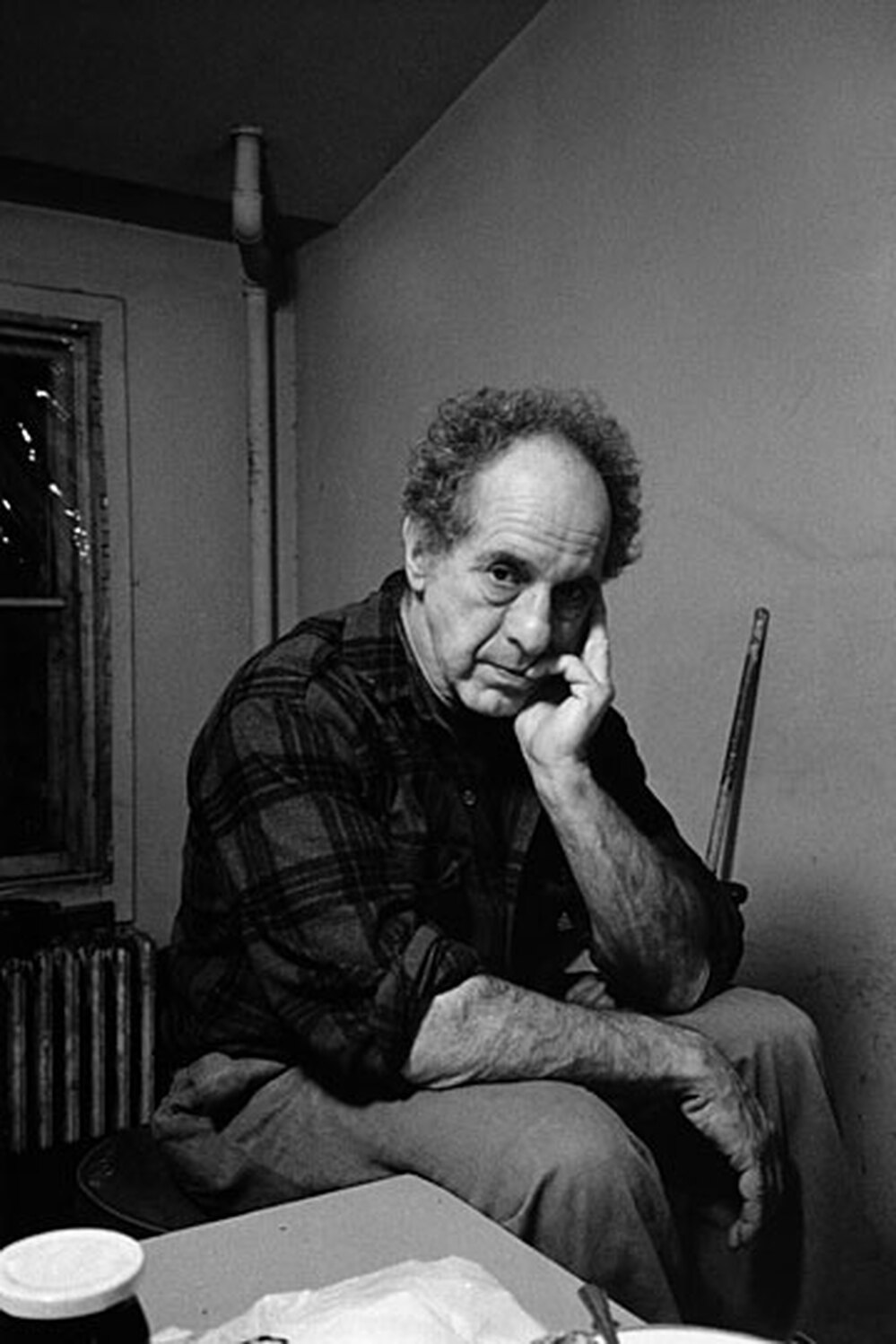 Robert Frank as photographed by Allen Ginsberg