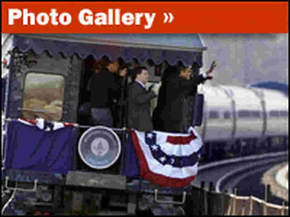 Slideshow: Obama's Whistle-Stop Train Tour