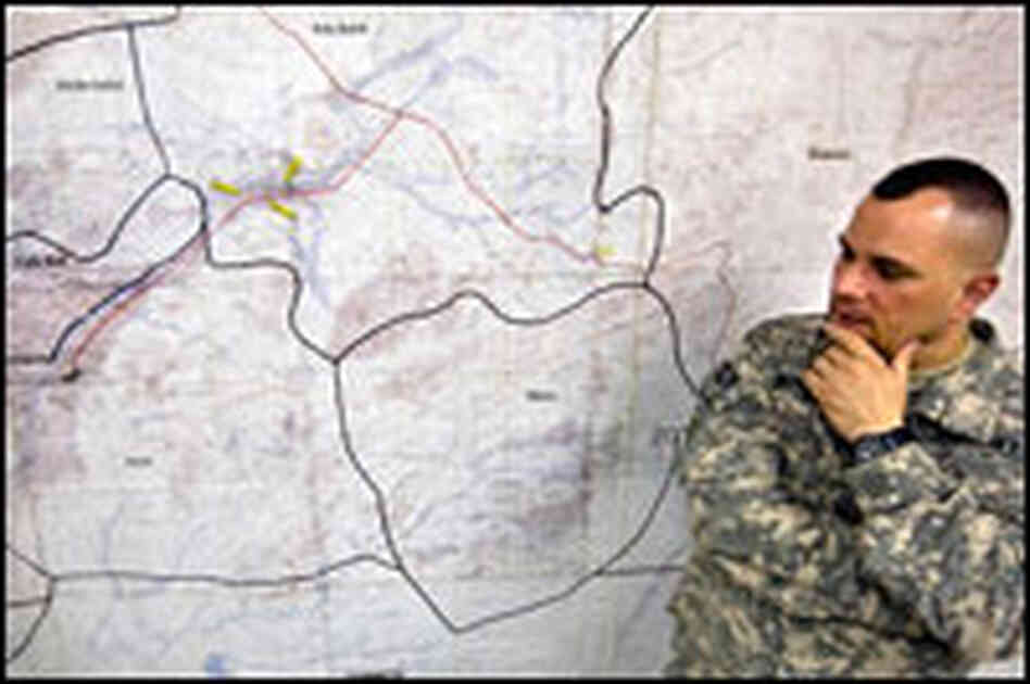 U.S. Navy Cmdr. Benjamin Nicholson talks about the incident in the village of Garani