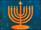 'Hanukkah Lights' is hosted by Susan Stamberg and Murray Horwitz. 'Hanukkah Lights' is hosted by Susan Stamberg and Murray Horwitz.