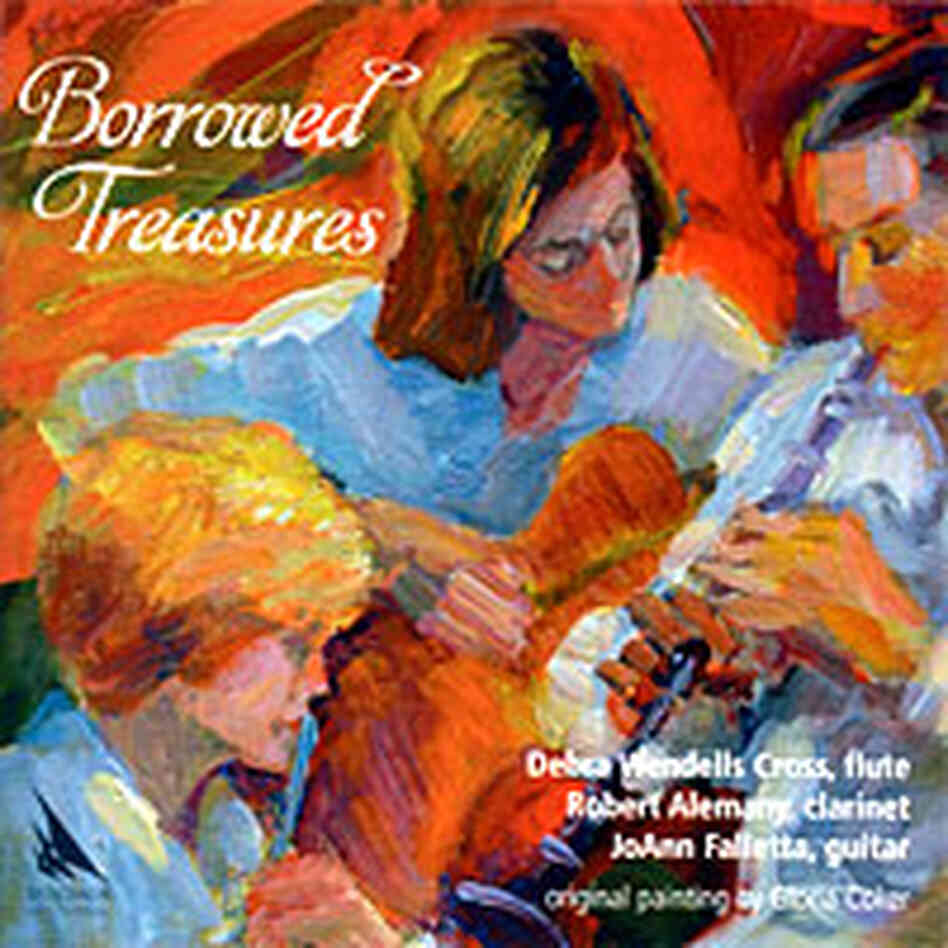 Cover for "Borrowed Treasures" Cover for "Borrowed Treasures"