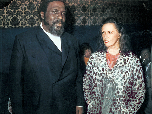 Thelonious Monk and Baroness Pannonica de Koenigswarter