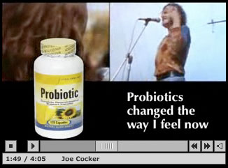 snapshot of a Joe Cocker video