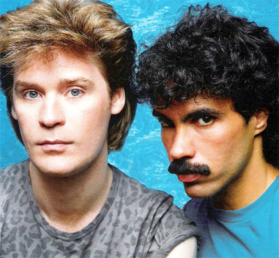 Cover shot of Hall and Oates from their album, the Very Best of Daryl Hall and John Oates
