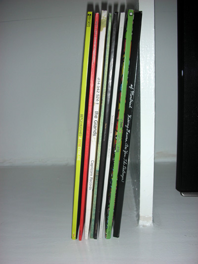 robin hilton's vinyl collection; credit: robin hilton
