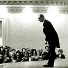 Vladimir Horowitz bows to the audience at Carnegie Hall, May 9, 1965.