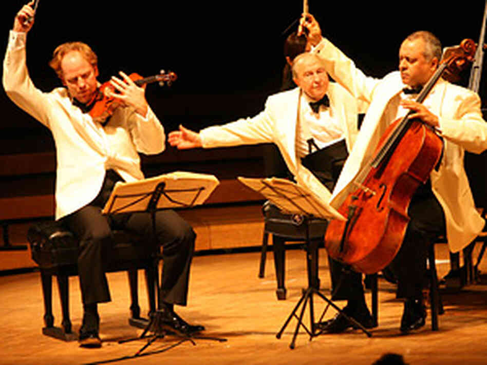The Beaux Arts Trio: Antonio Meneses, Menahem Pressler and Daniel Hope. The Beaux Arts Trio: Antonio Meneses, Menahem Pressler and Daniel Hope.