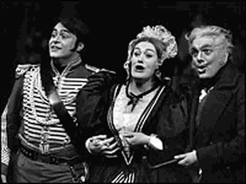 Pavarotti, with Joan Sutherland and Spiro Malas