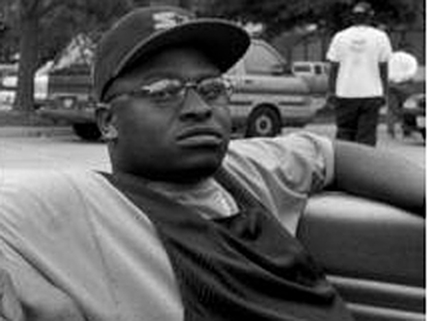 Scarface relaxing in his hometown, Houston, in early '94.