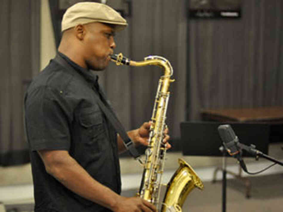Saxophonist JD Allen performs at WBGO. Saxophonist JD Allen performs at WBGO.
