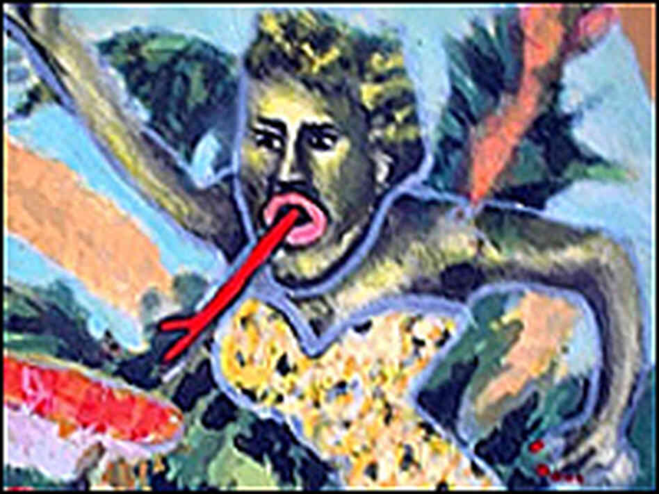 Artwork from Bobby Lounge's Ten Foot Woman CD. Artwork from Bobby Lounge's Ten Foot Woman CD.