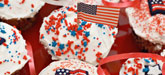 Patriotic cupcakes; credit: iStock