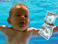 Nevermind album cover; Courtesy Geffen Records
