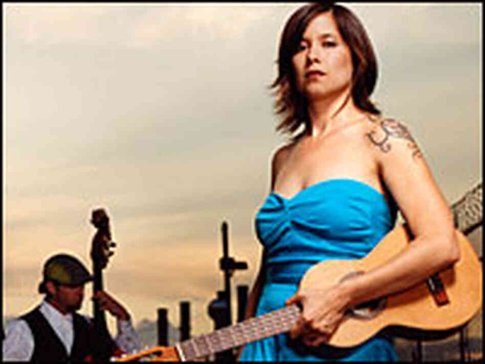 Two members of Pistolera: from left, Inca B. Satz and Sandra Lilia Velásquez