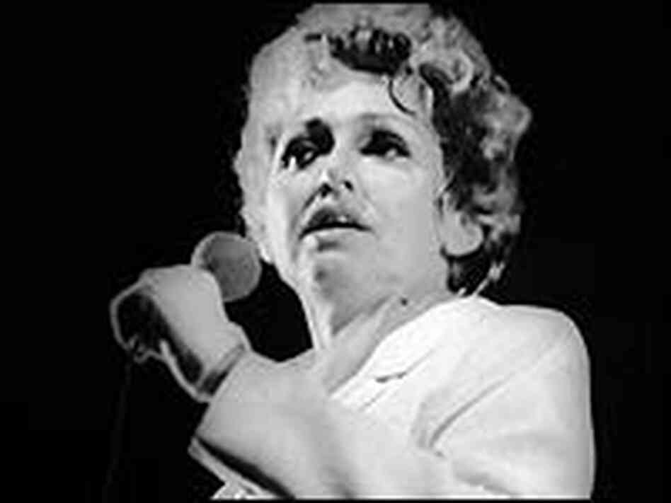 Anita O'Day, pictured here in 1970, had a voice as clear and sparkling as a glass of seltzer. Anita O'Day, pictured here in 1970, had a voice as clear and sparkling as a glass of seltzer.