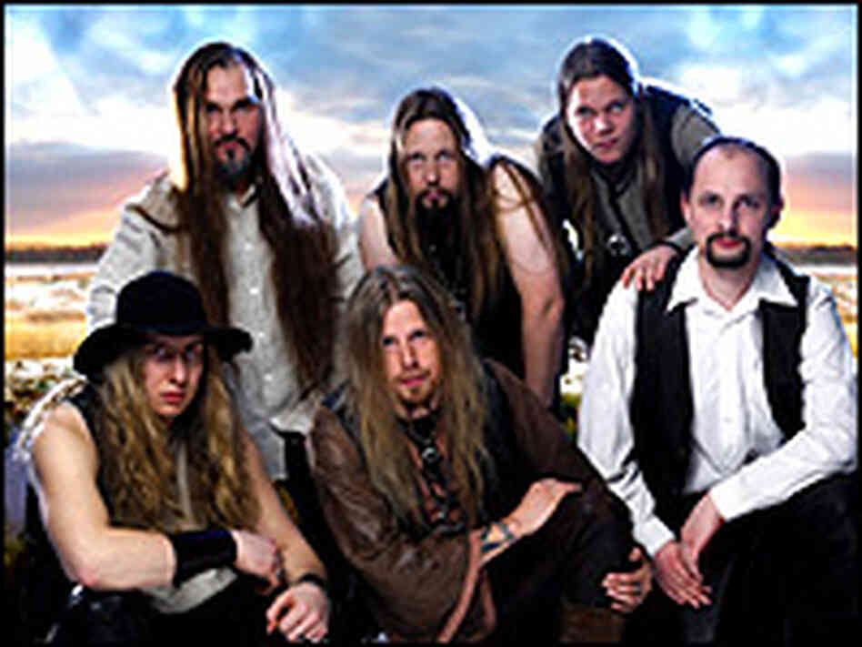 The Finnish metal band Korpiklaani The Finnish metal band Korpiklaani