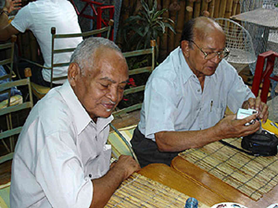 Alerth Bedasse (left) and Ivan Chin Alerth Bedasse (left) and Ivan Chin