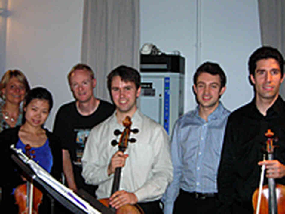 Escher String Quartet in Studio