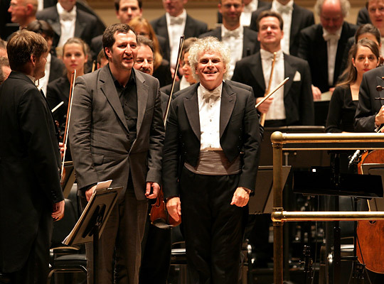 Simon Rattle conducts the Berlin Philharmonic