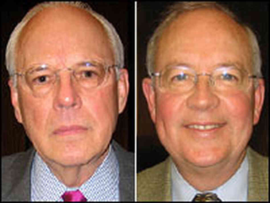John Dean, left, and Ken Starr John Dean, left, and Ken Starr