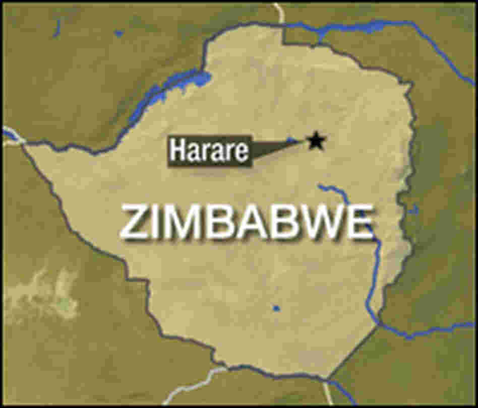 Map of Zimbabwe
