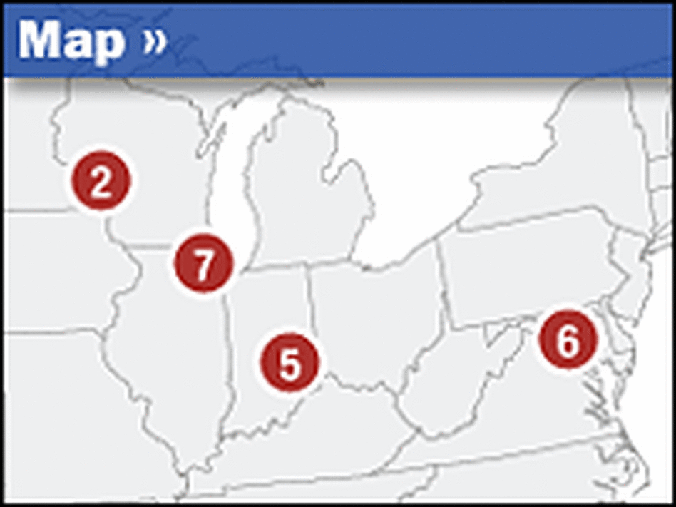 Map: EMS Helicopter Crashes