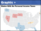 Map: States With No Personal Income Taxes Map: States With No Personal Income Taxes